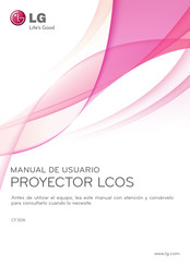 LG CF3DA Manual De Usuario