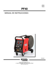 Lincoln Electric PF40 Manual De Instrucciones