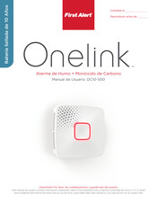 First Alert Onelink DC10-500 Manual De Usuario