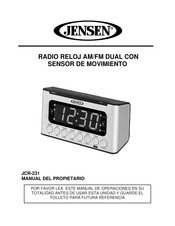 Jensen JCR-231 Manual Del Propietário