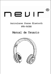 Nevir NVR-940BH Manual De Usuario