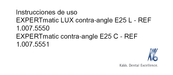 KaVo EXPERTmatic contra-angle E25 C Instrucciones De Uso