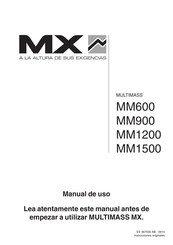 MX MULTIMASS MM600 Manual De Uso