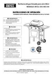 Backyard Grill BY16-101-003-04 Instrucciones De Operación