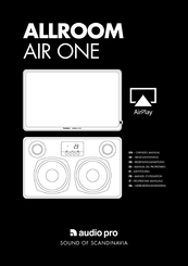 Audio Pro ALLROOM AIR ONE Manual Del Propietário