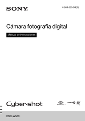 Sony Cyber-shot DSC-W560 Manual De Instrucciones