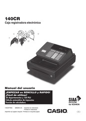 Casio 140CR Manual Del Usuario