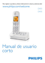 Philips D400 Manual De Usuario