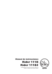 Husqvarna Rider 111B5 Manual De Instrucciones