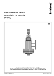 ProMinent PVC Instrucciones De Servicio