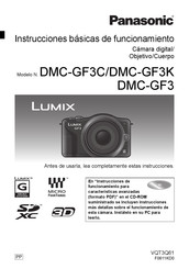 Panasonic Lumix DMC-GF3 Instrucciones Básicas De Funcionamiento