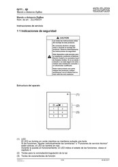 Jung ZigBee ZLLHS4-01 Instrucciones De Servicio