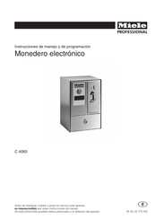 Miele professional C 4065 Instrucciones De Manejo Y De Programación