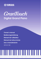 Yamaha GranTouch Manual De Instrucciones