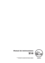 Husqvarna Z18 Manual De Instrucciones