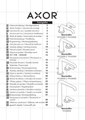 Hansgrohe Axor Bouroullec 19144000 Modo De Empleo/Instrucciones De Montaje