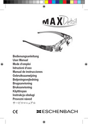 Eschenbach maxiDetail Manual De Instrucciones