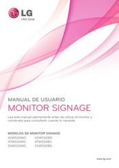 LG 55WS50MS Manual De Usuario