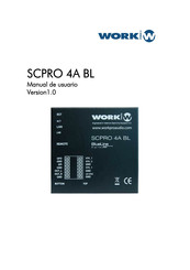 Work Pro SCPRO 4A BL Manual De Usuario