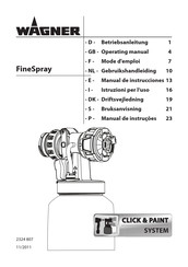 WAGNER FineSpray Manual De Instrucciones