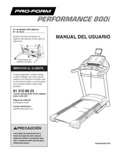 Pro-Form PETL99819.0 Manual Del Usuario