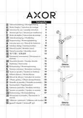 Hansgrohe Axor Citterio 27991000 Instrucciones De Montaje