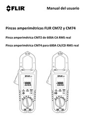 flir CM74 Manual Del Usuario