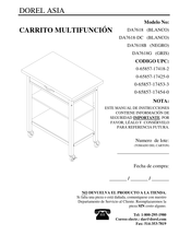 Dorel DA7618 Manual De Instrucciones