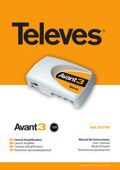 Televes Avant 3 Manual De Instrucciones