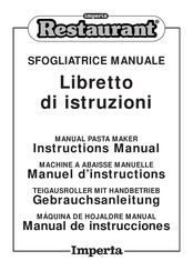 Imperia Restaurant Manual De Instrucciones