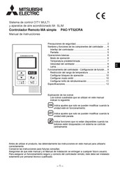 Mitsubishi Electric CITY MULTI MA simple Manual De Instrucciones