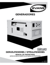 Evans GER10LP2300BS Manual De Propietario