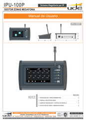 UDE IPU-100P Manual De Usuario