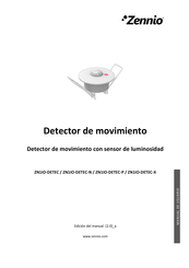 Zennio ZN1IO-DETEC-X Manual De Usuario