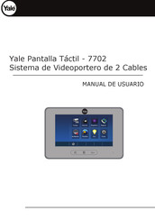 Yale 7702 Manual De Usuario