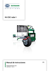 Hella Gutmann CSC radar I Manual De Instrucciones