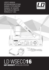 LD Systems LD WSECO16 Manual De Usuario