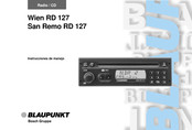 Blaupunkt San Remo RD 127 Instrucciones De Manejo