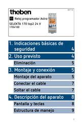 Theben 1704100 Manual De Instrucciones