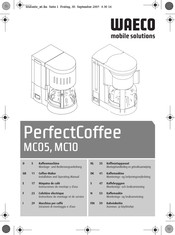 Waeco PerfectCoffee MC10 Instrucciones De Montaje