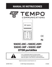 Tempo 930XC-20C Manual De Instrucciones