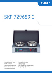 SKF 729659 C Instrucciones De Uso