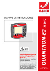 Rauch QUANTRON-E2 Manual De Instrucciones