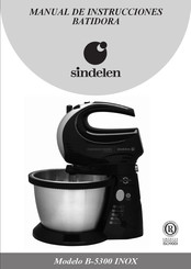 Sindelen B-5300 INOX Manual De Instrucciones