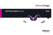 Oticon Intiga RITE Instrucciones De Uso