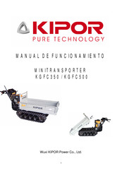 Kipor KGFC500 Manual De Funcionamiento