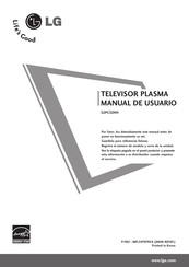 LG 32PC5DVH Manual De Usuario