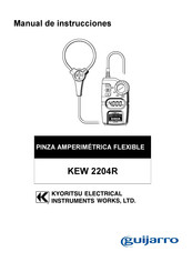 KYORITSU KEW 2204R Manual De Instrucciones