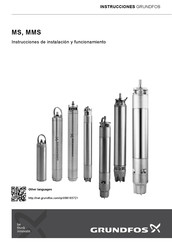 Grundfos MS Instrucciones De Instalación Y Funcionamiento