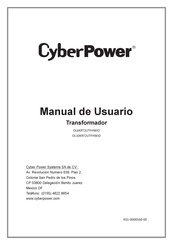 Cyber Power OL10KRT2UTFHWIO Manual De Usuario